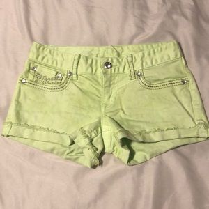 Maurice’s Lime Shorts